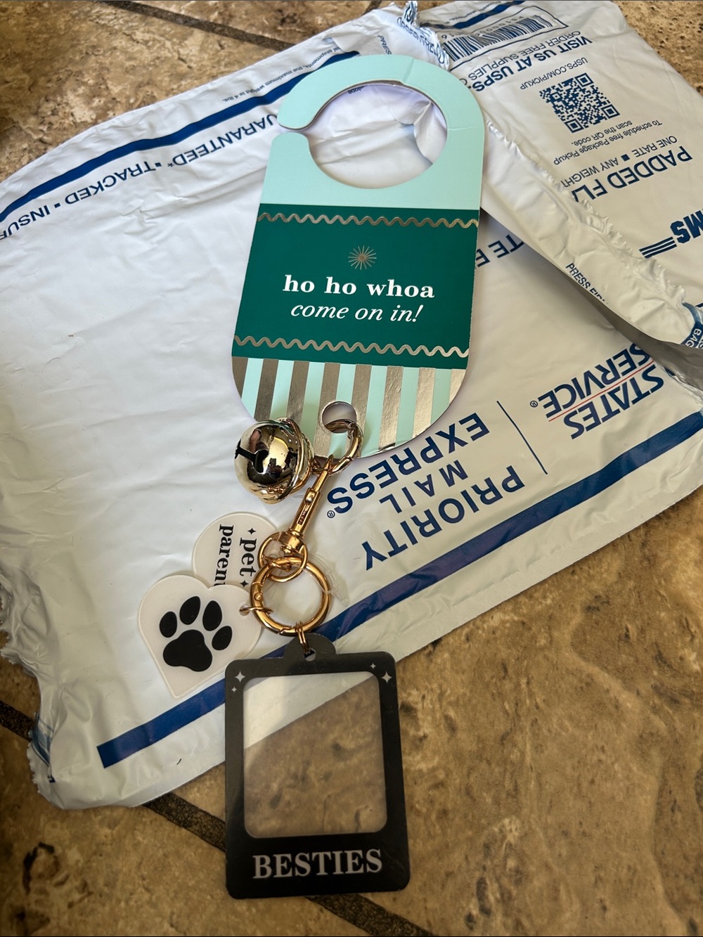 Dog 🐶 Gold Keychain Charms
